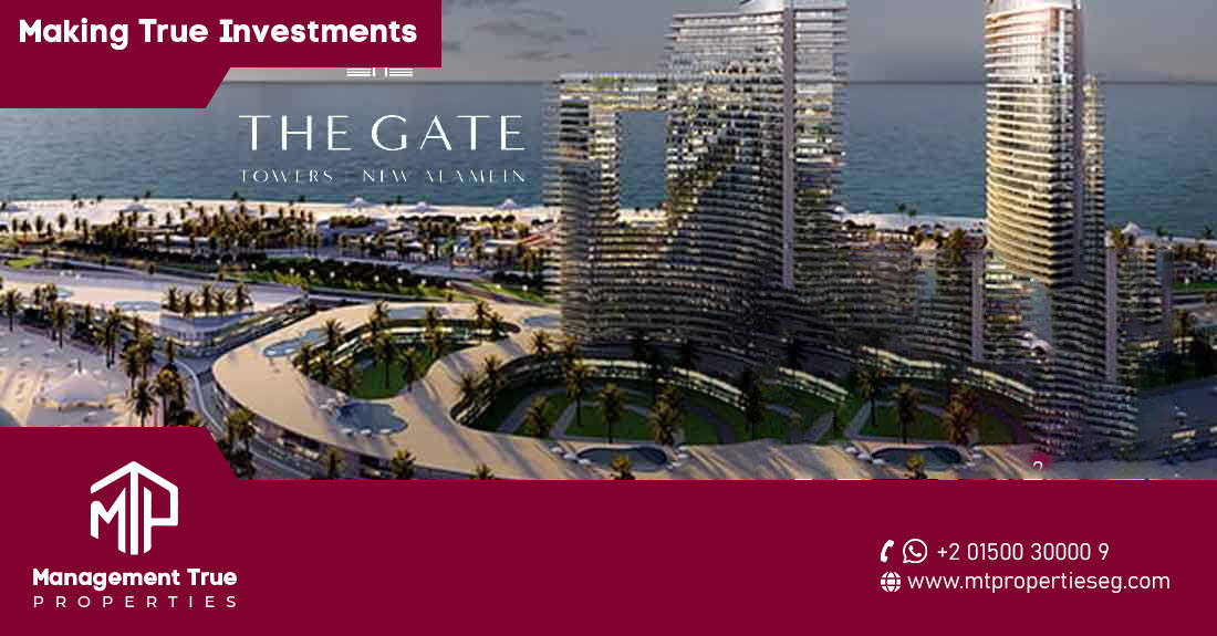 The Gate Towers New Alamein in egypt