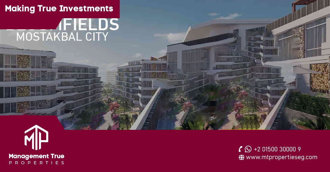 120 sqm apartment in Bloomfields Lakeside Mostakbal City, New Cairo