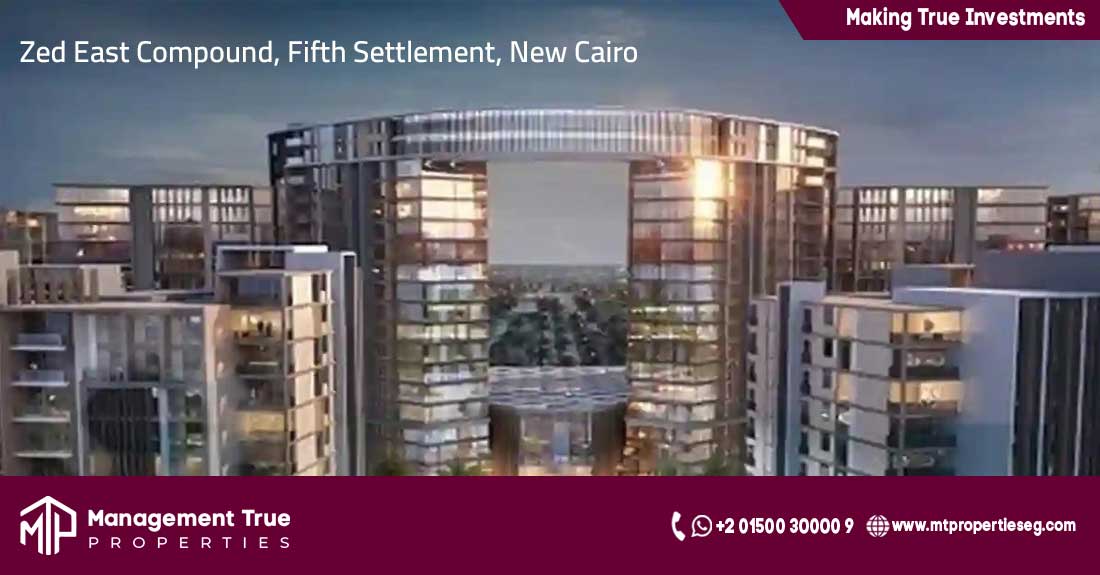 Administrative office 131 meters, Zed East, Fifth Settlement, New Cairo, Ora Development, delivery 2027